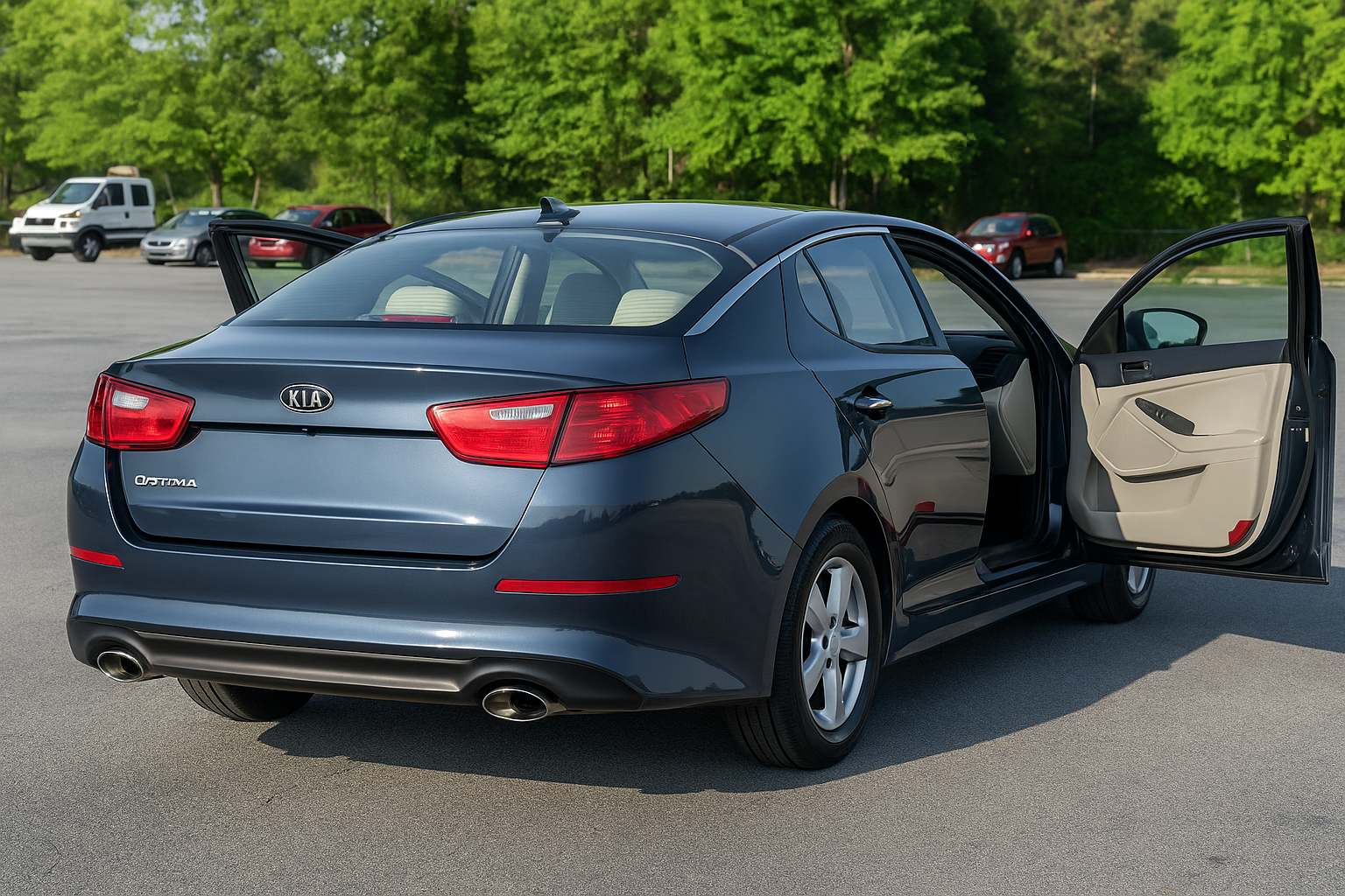 2015 Kia Optima Back